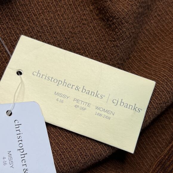 CJ Banks Vintage Y2K Corduroy Midi Skirt Pleated Slit Brown Tan Women's 14W NWT - Picture 6 of 8